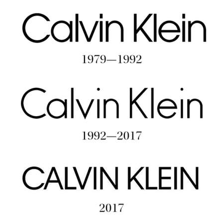 Calvin Klein Logo and the history of the company